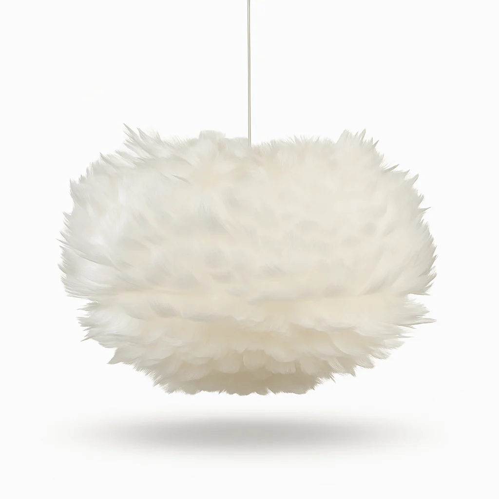Goose Feather Pendant Light