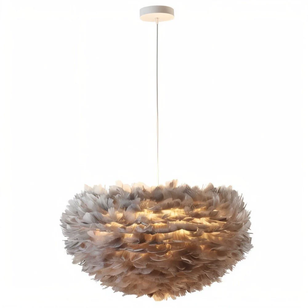 Goose Feather Pendant Light - Image 14