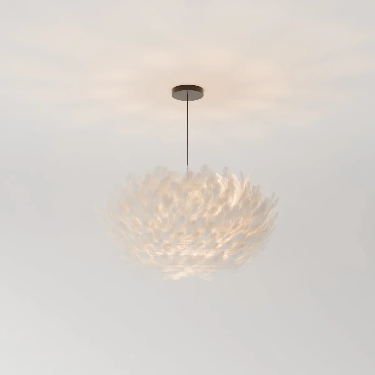 Goose Feather Pendant Light - Image 17