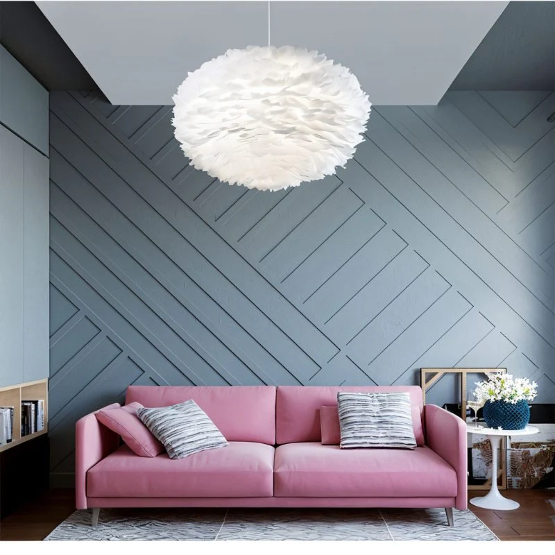 Goose Feather Pendant Light - Image 3