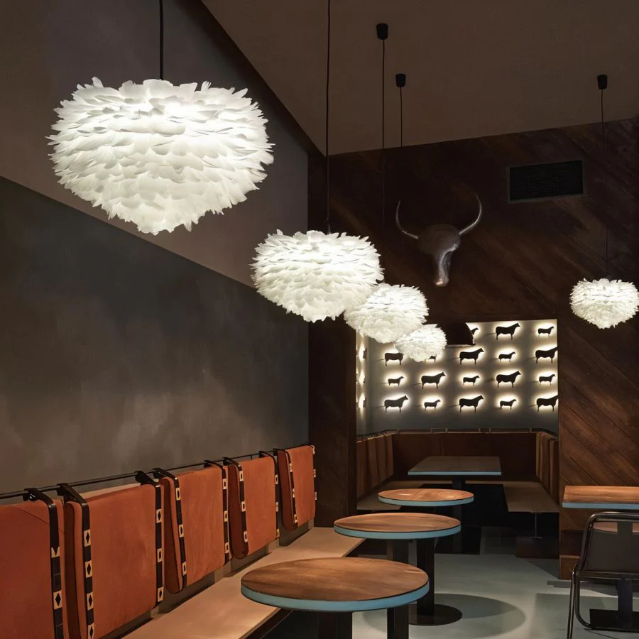Goose Feather Pendant Light - Image 5