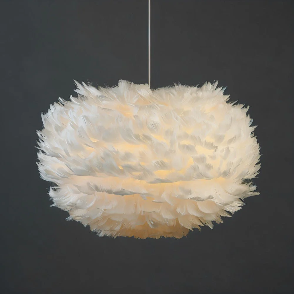 Goose Feather Pendant Light - Image 9