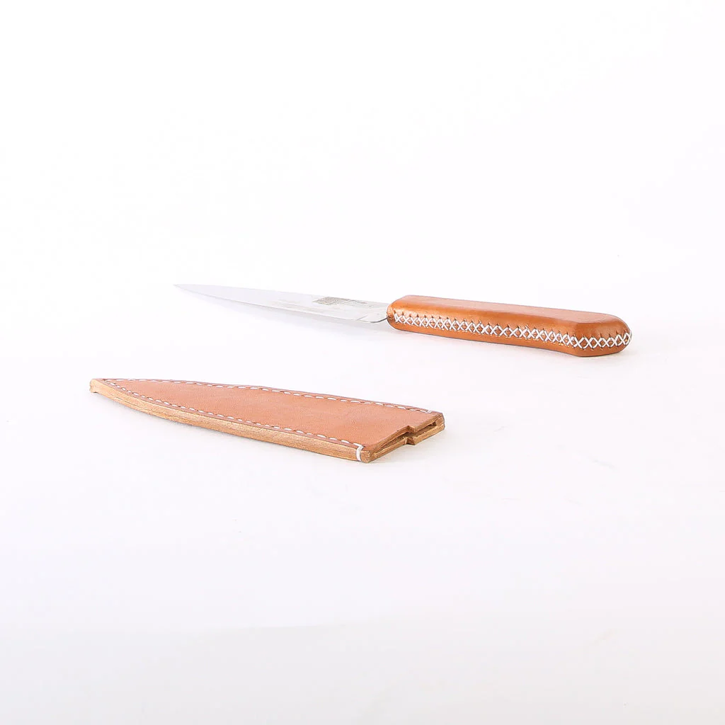 Gourmet 6" Kitchen Knife & Sheath - Image 2