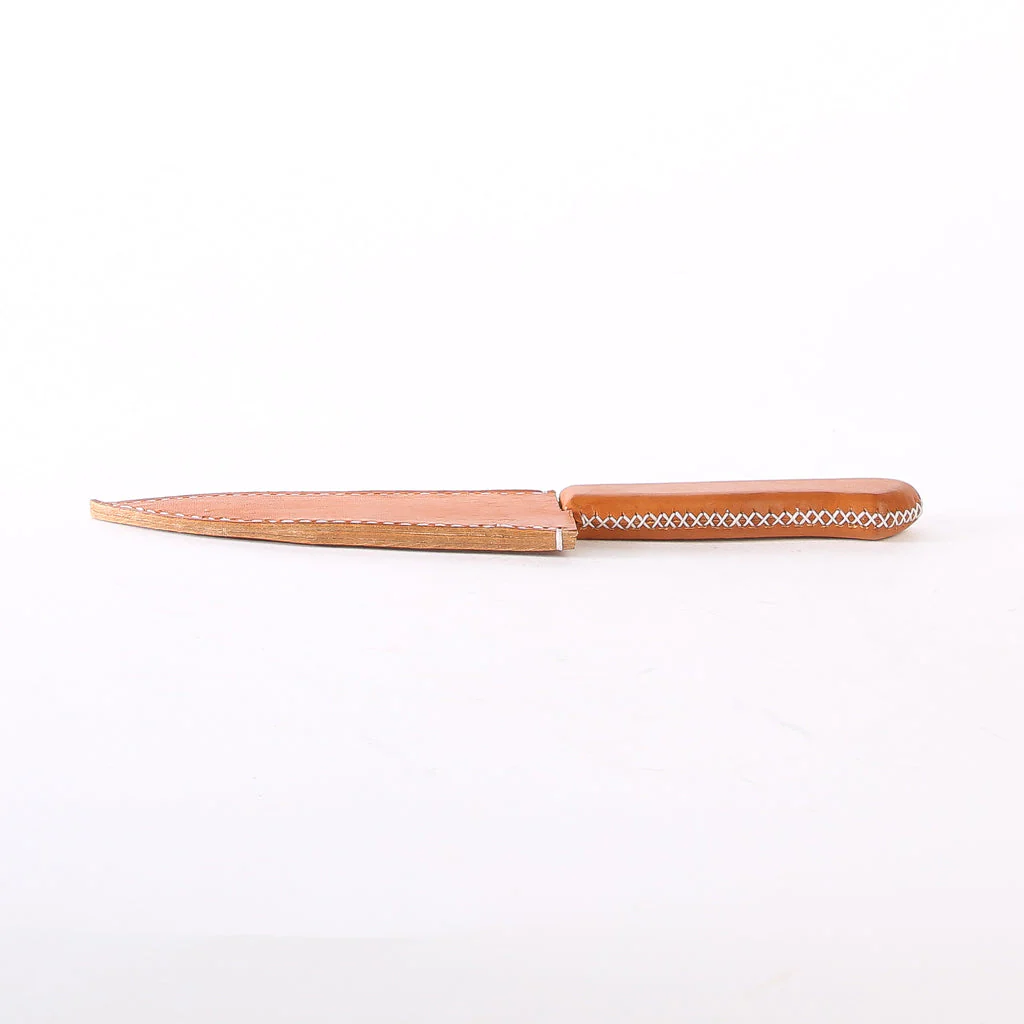 Gourmet 6" Kitchen Knife & Sheath - Image 3