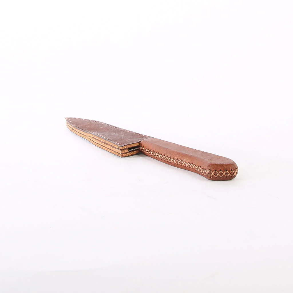 Gourmet 6" Kitchen Knife & Sheath - Image 4