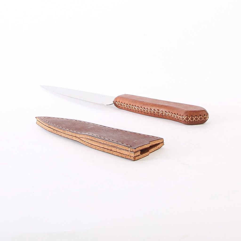 Gourmet 6" Kitchen Knife & Sheath - Image 5