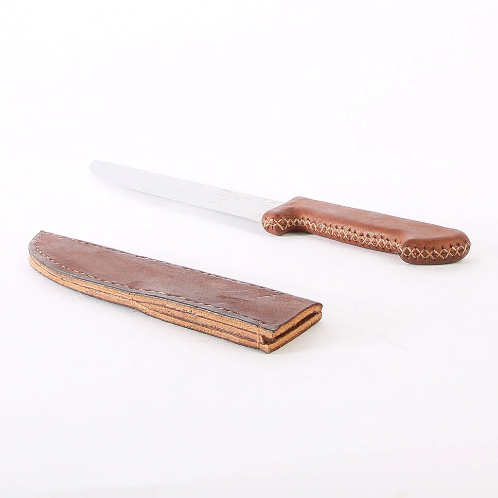 Gourmet 8" Kitchen Knife & Sheath - Image 2