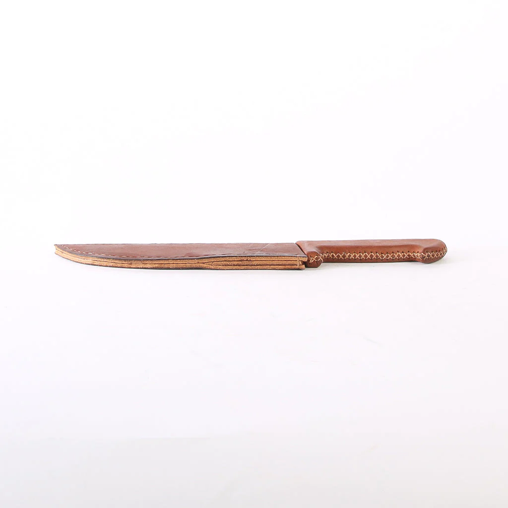 Gourmet 8" Kitchen Knife & Sheath - Image 3