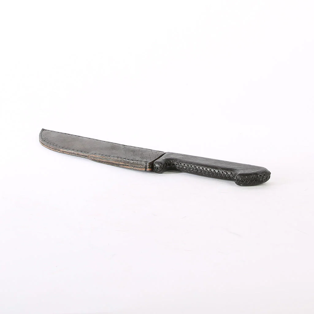 Gourmet 8" Kitchen Knife & Sheath - Image 4