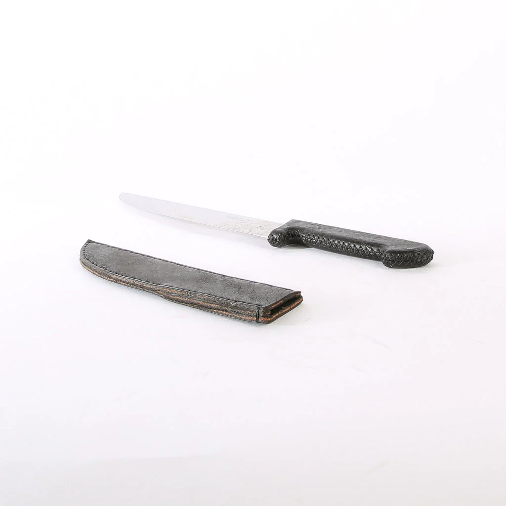 Gourmet 8" Kitchen Knife & Sheath - Image 5