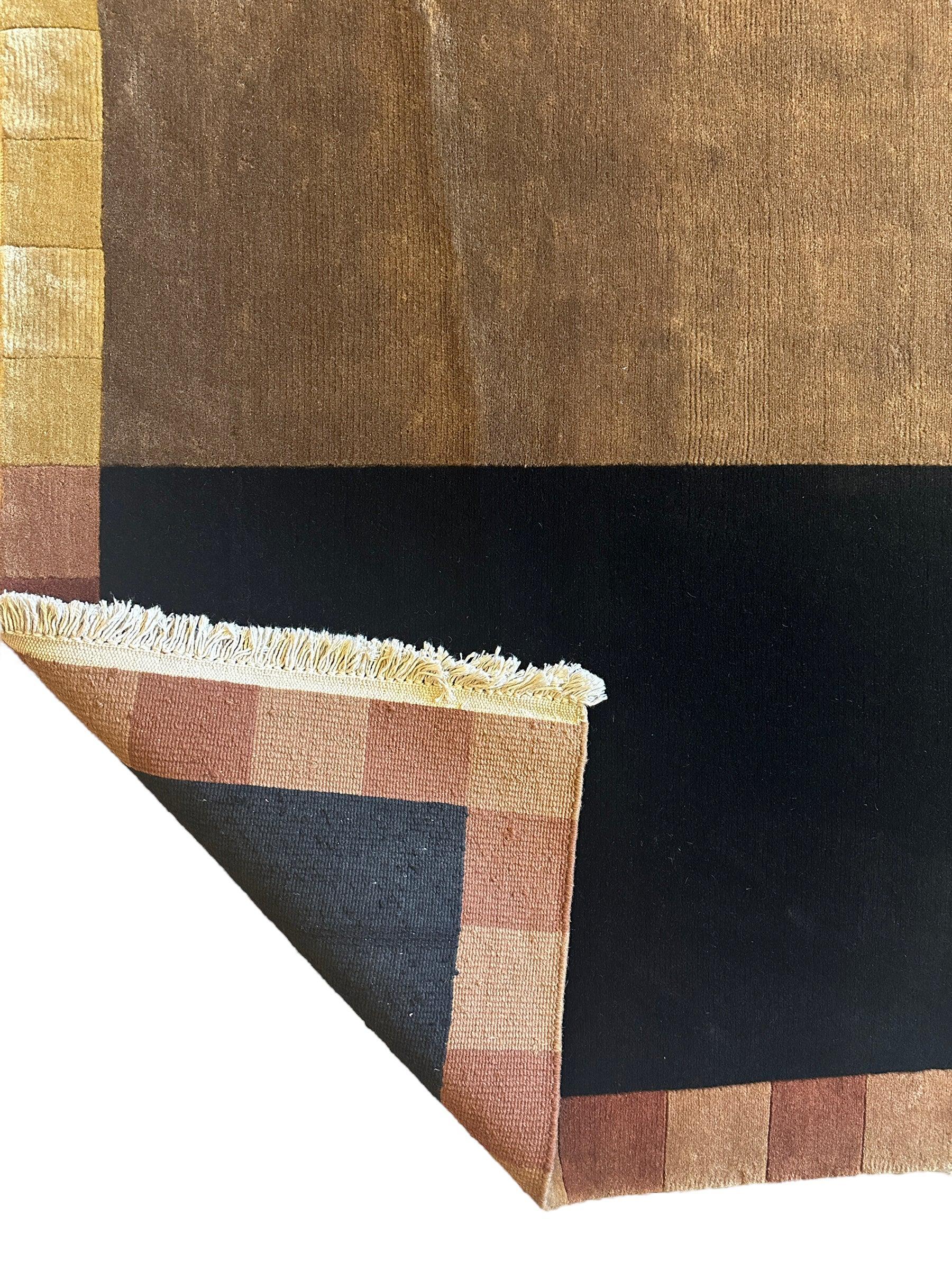 Hand Knotted Modern Wool Rug 6’2” x 9’ - Image 7