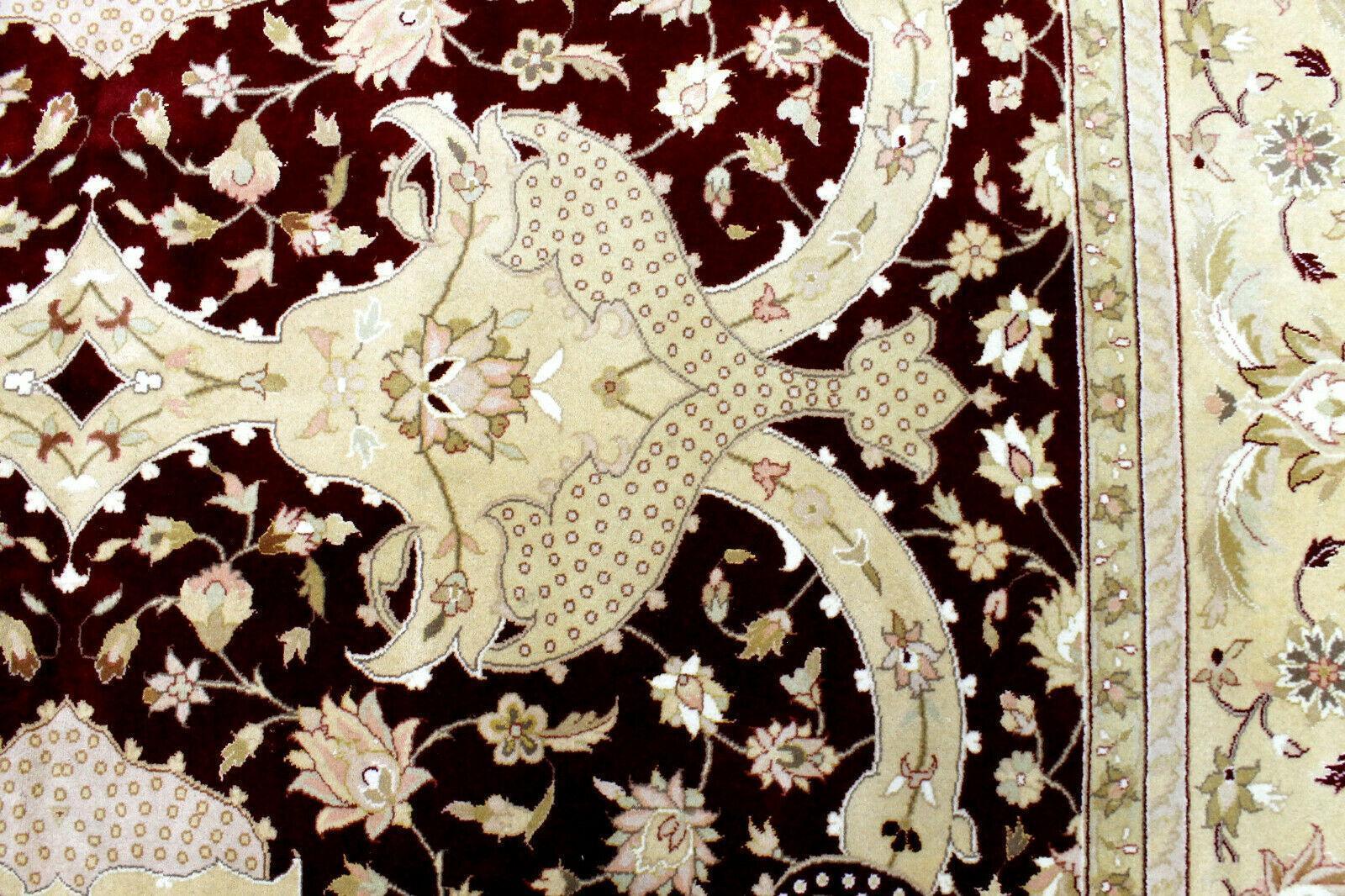 Hand-Knotted Pak-Ziegler Wool Rug – 8'7" x 11'7" – Traditional Design, Warm Earth Tones - Image 12