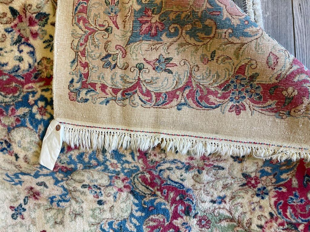 Handmade Vintage 1930's Kirman 10x13 area Rug - Image 12
