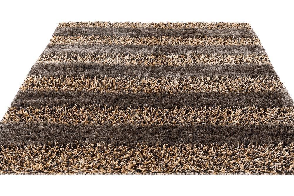 Handwoven Multi-Tone Shag Rug 5' x 6' 7 - Image 3
