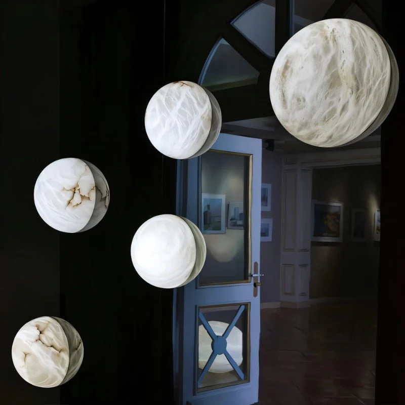 Hanen Alabaster Wall Sconce - Image 3