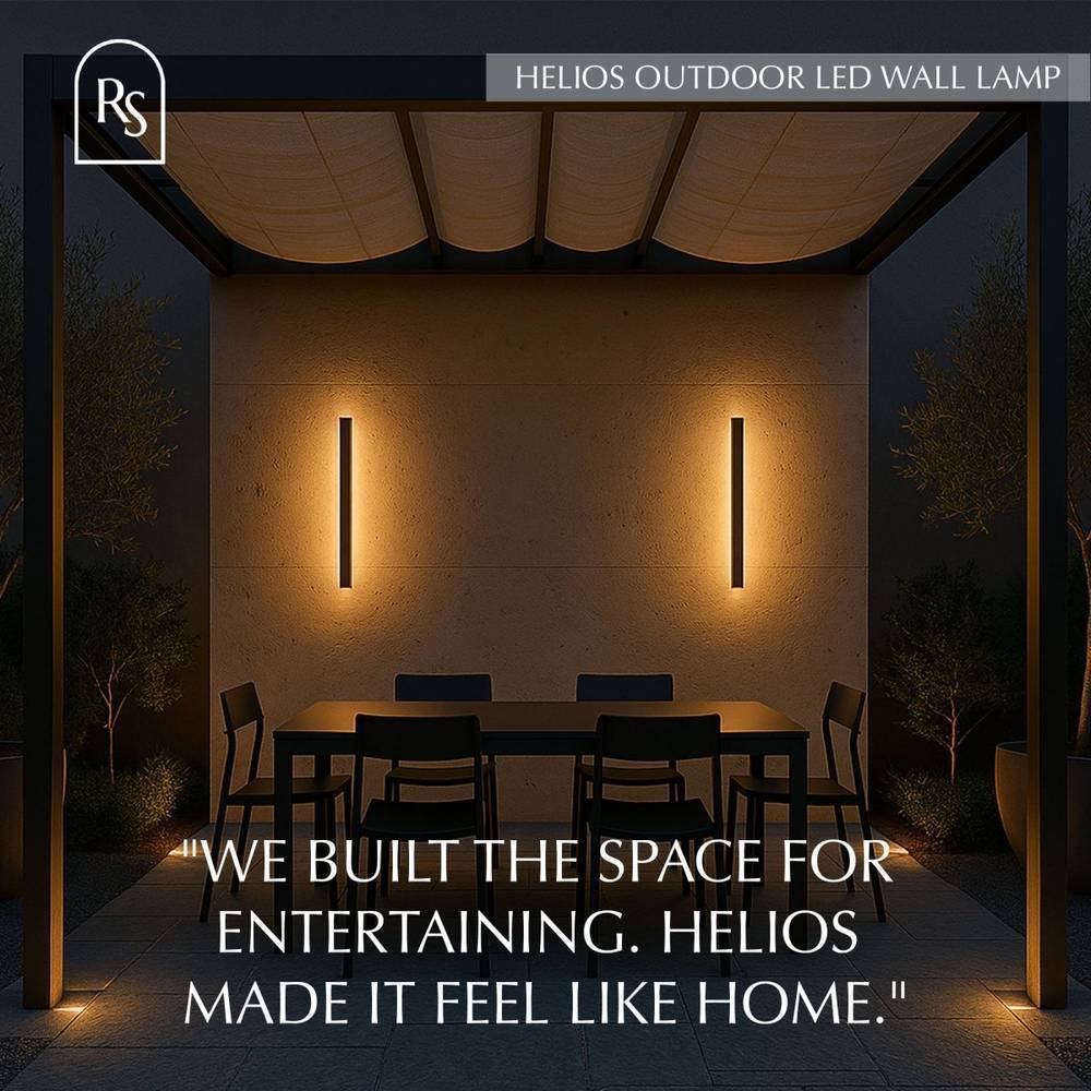 Helios Outdoor LED Wall Lamp - Image 11