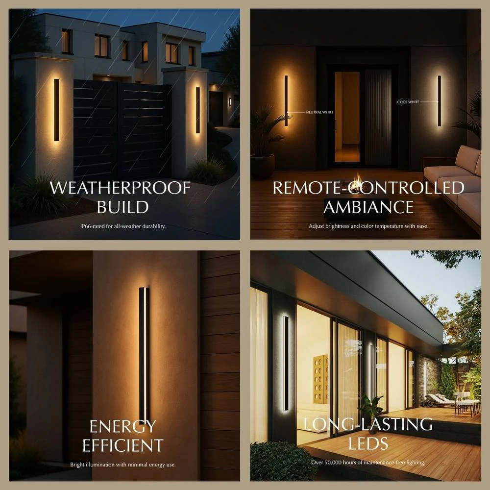 Helios Outdoor LED Wall Lamp - Image 9