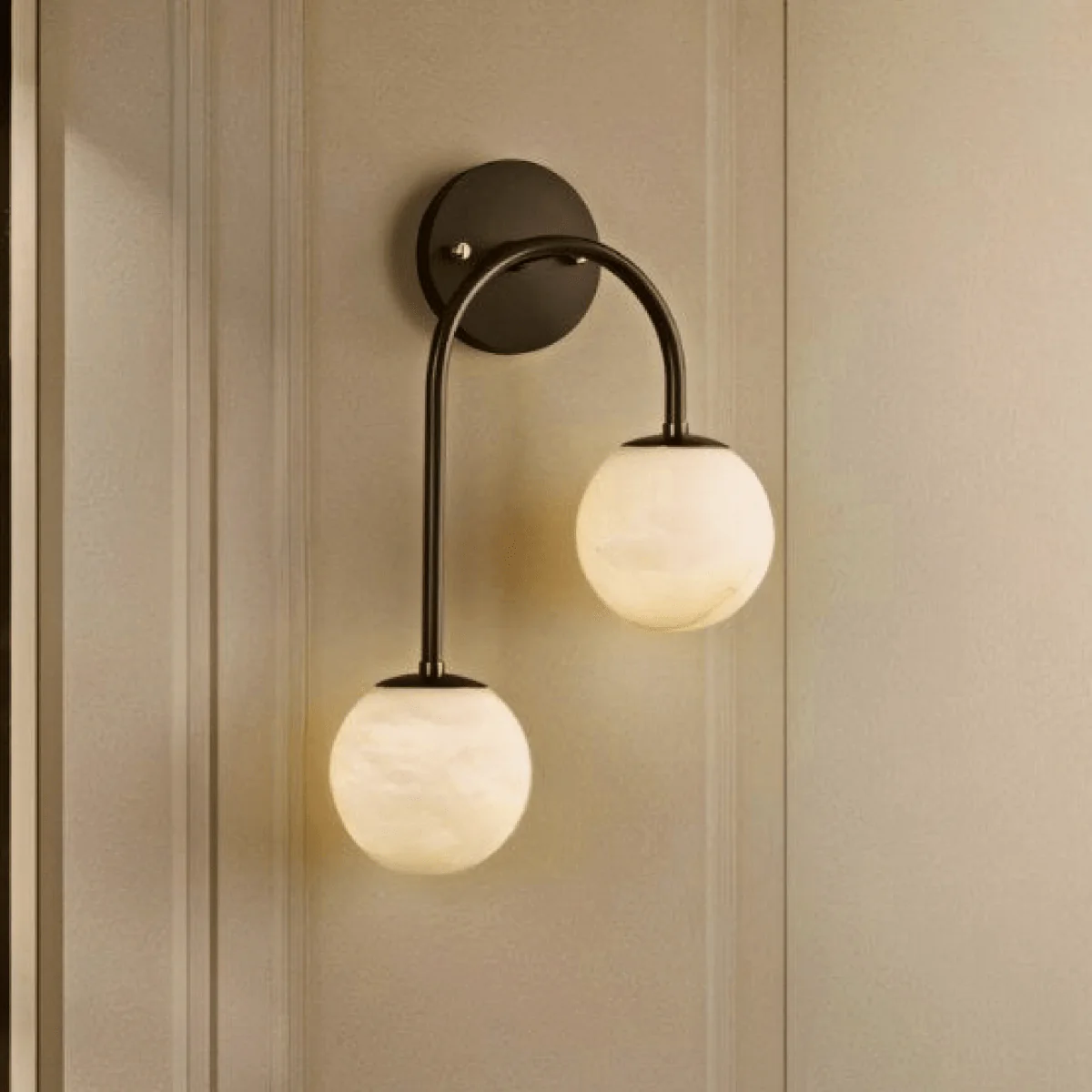 Hulel Alabaster Wall Sconce - Image 4