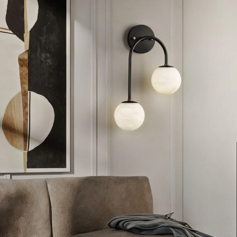 Hulel Alabaster Wall Sconce - Image 8