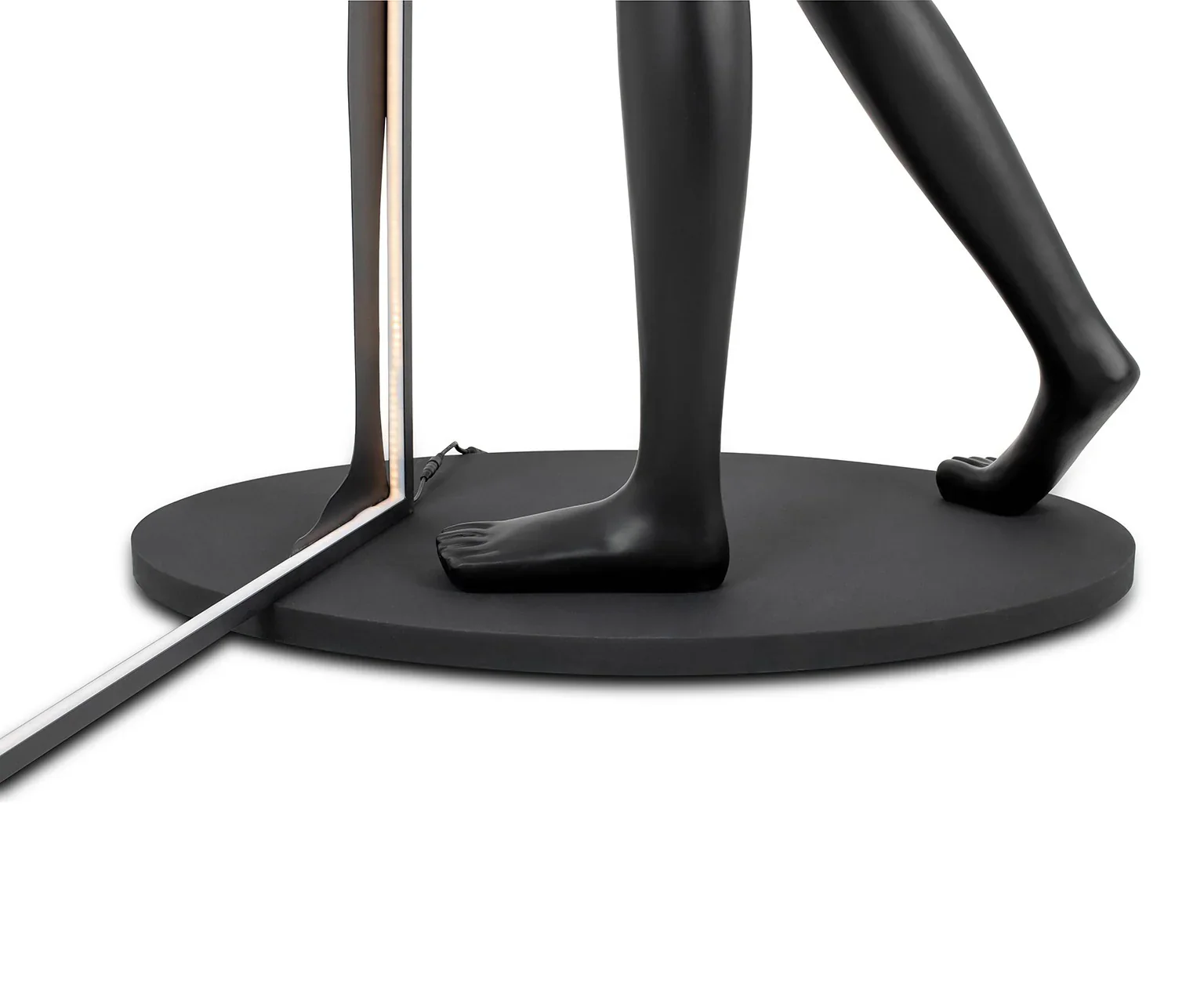 Human Mirror Sculpture Floor Lamp - Image 17