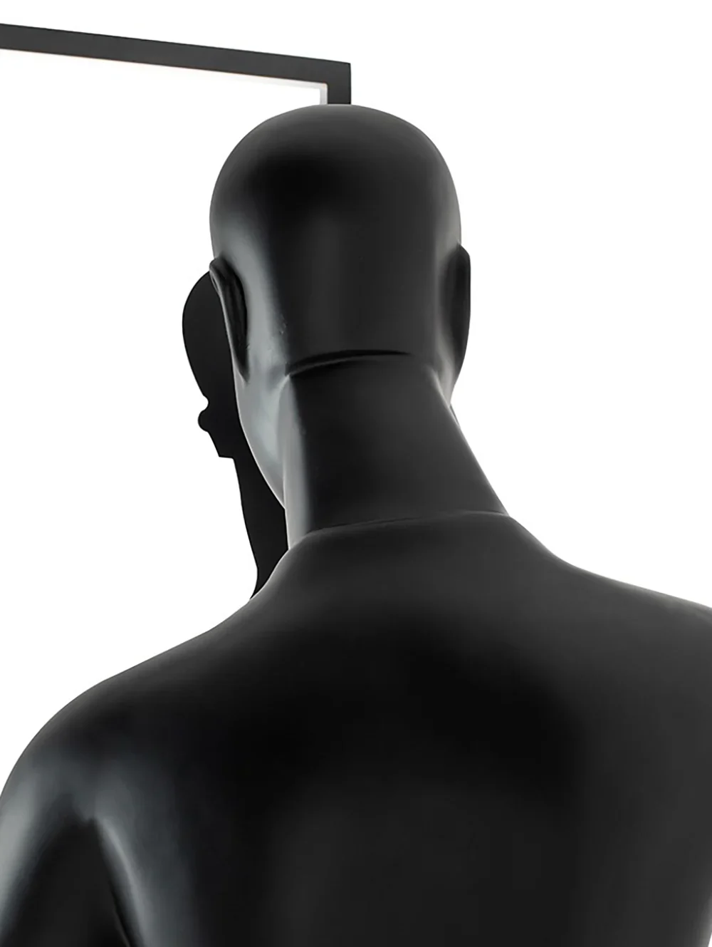 Human Mirror Sculpture Floor Lamp - Image 18