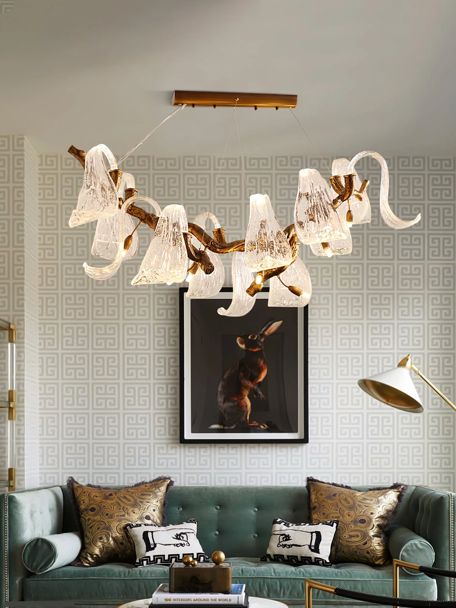 Icarus Wings Horizontal Chandelier - Image 8
