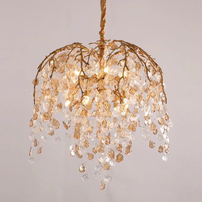 Idyllic Glass Leaves Chandelier - Image 18