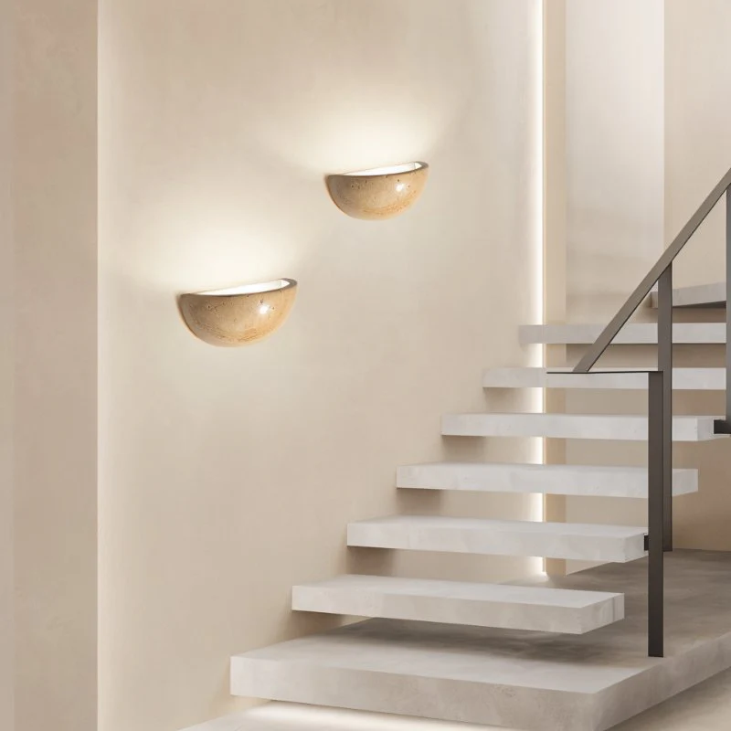 Ivado Travertine Wall Lamp - Image 13