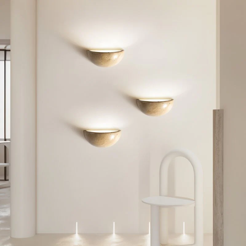 Ivado Travertine Wall Lamp - Image 14