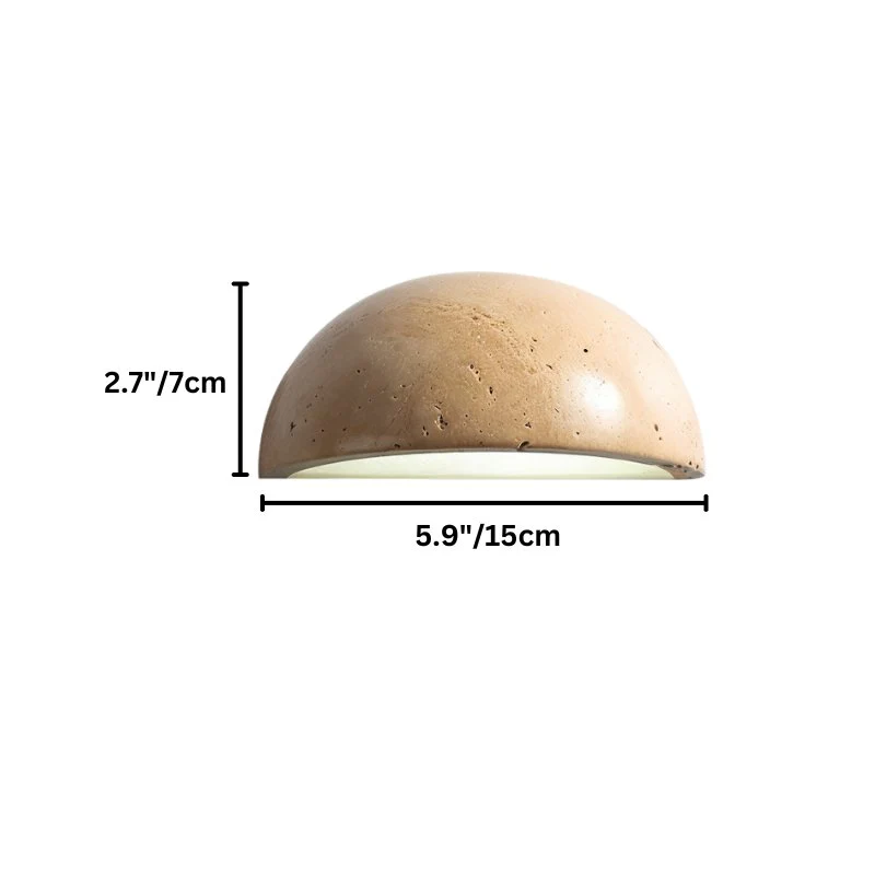 Ivado Travertine Wall Lamp - Image 16