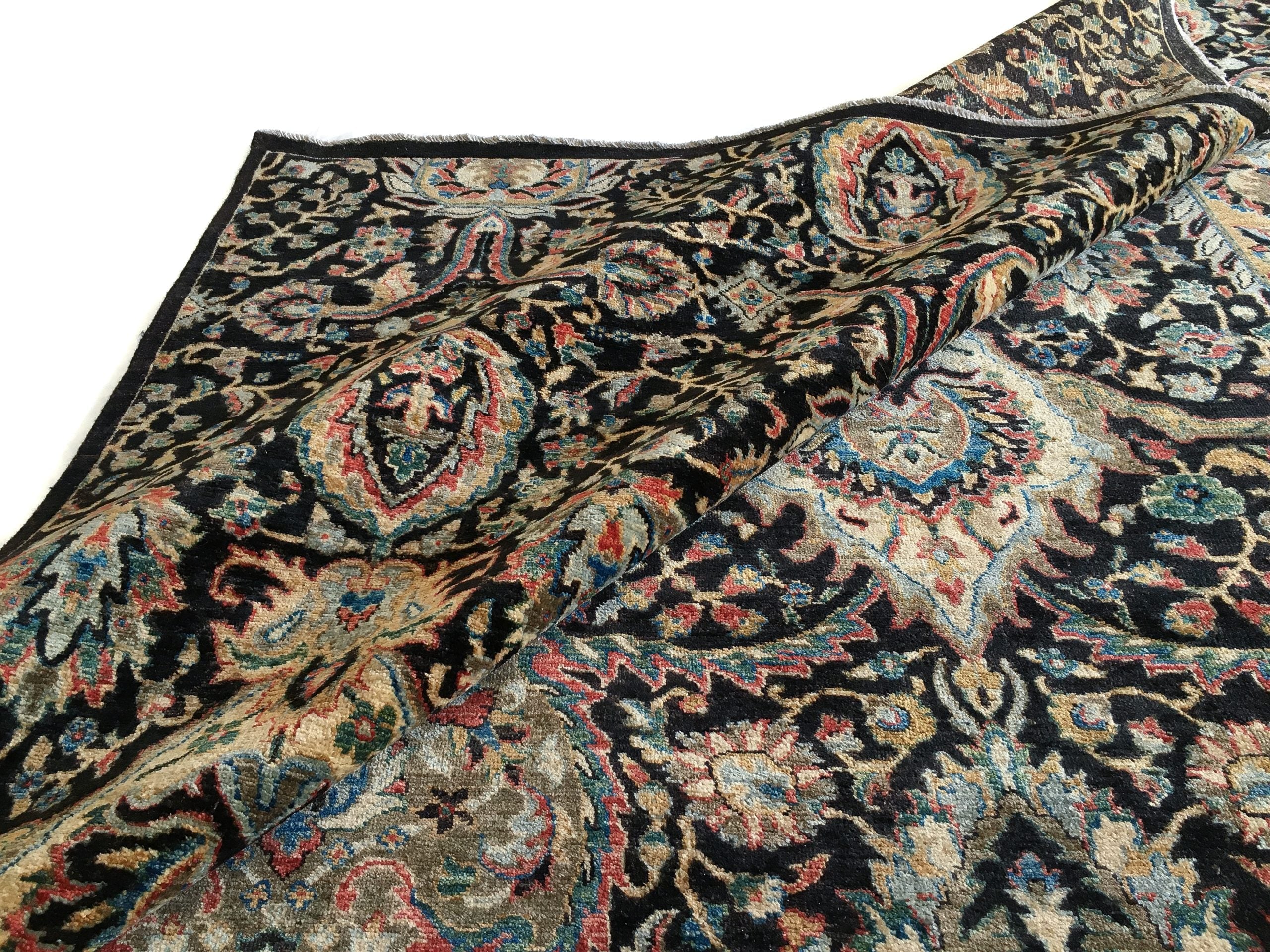 Jabari Kirman (9'07"x13'09") black/multicolor - Image 8