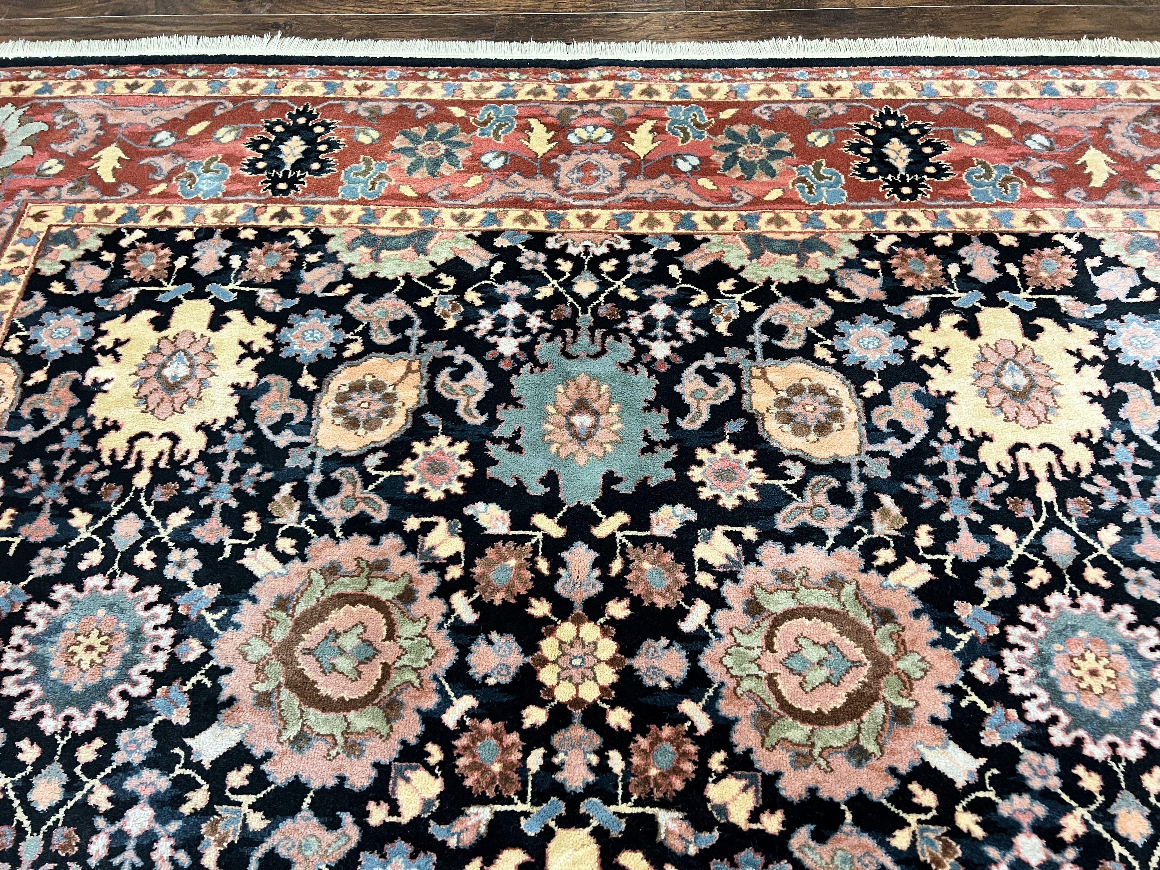 Karastan Rug 8 x 11.7, Karastan Williamsburg Kurdish Pattern 559, Wool Pile Vintage Karastan Carpet, Discontinued, Room SIzed Area Rug - Image 3