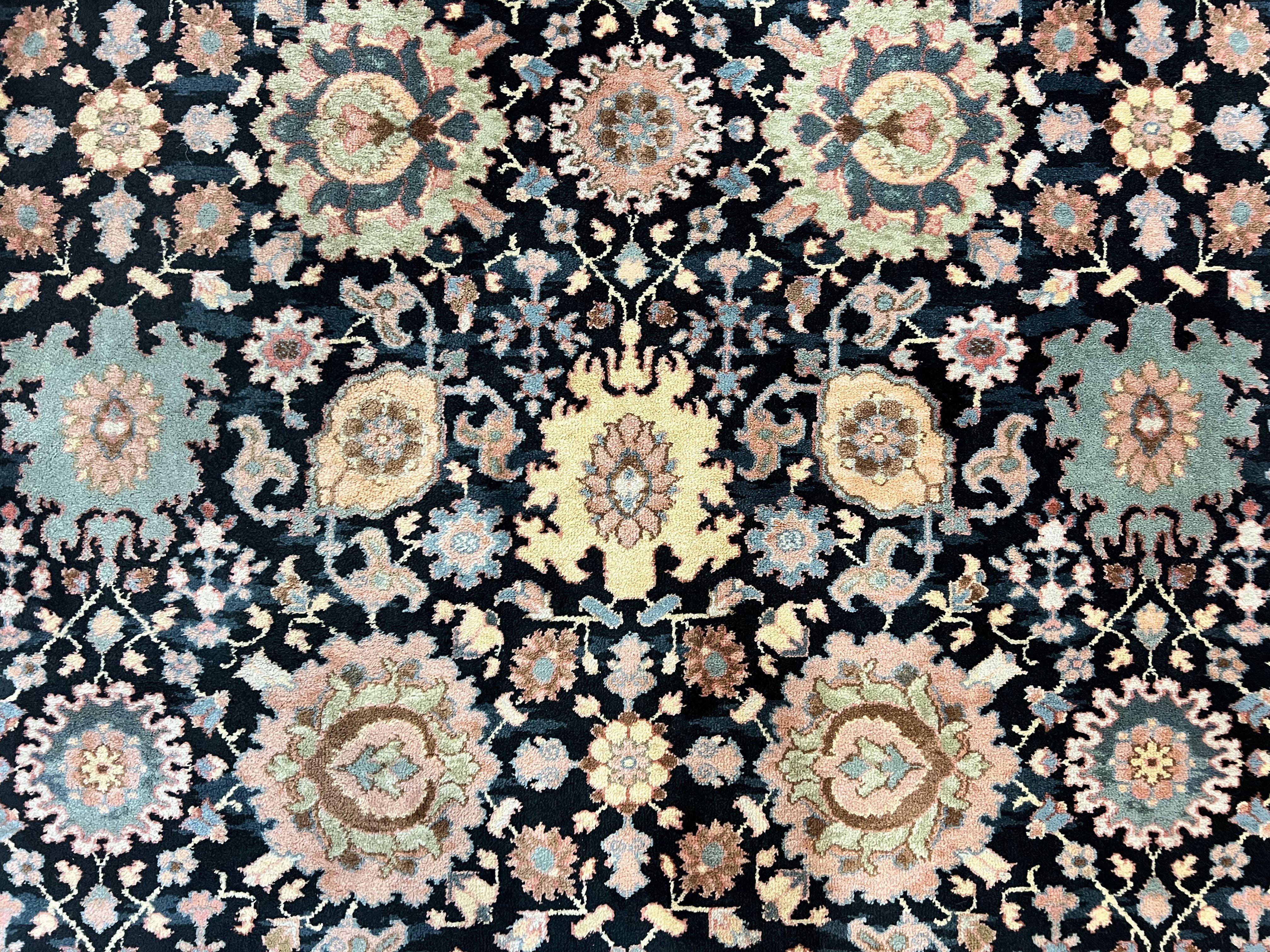 Karastan Rug 8 x 11.7, Karastan Williamsburg Kurdish Pattern 559, Wool Pile Vintage Karastan Carpet, Discontinued, Room SIzed Area Rug - Image 4