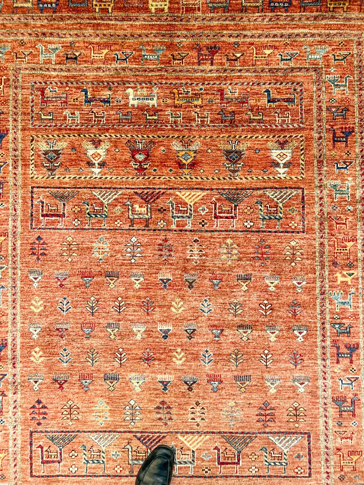 Khorjin (5'10"x7'11") copper - Image 14