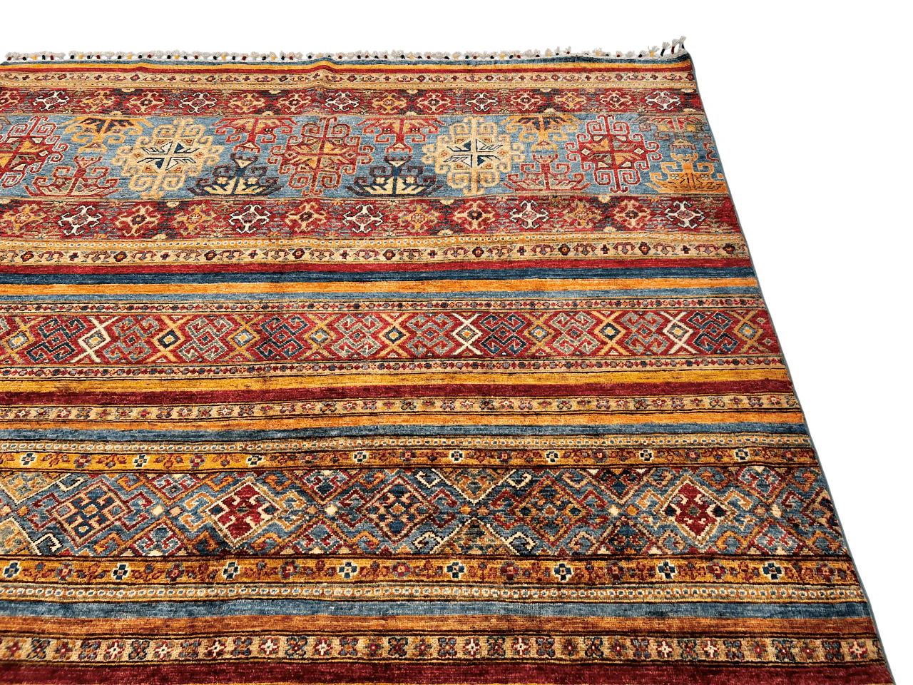 Khorjin (6'01"x8'07") blue/mulitcolor - Image 7