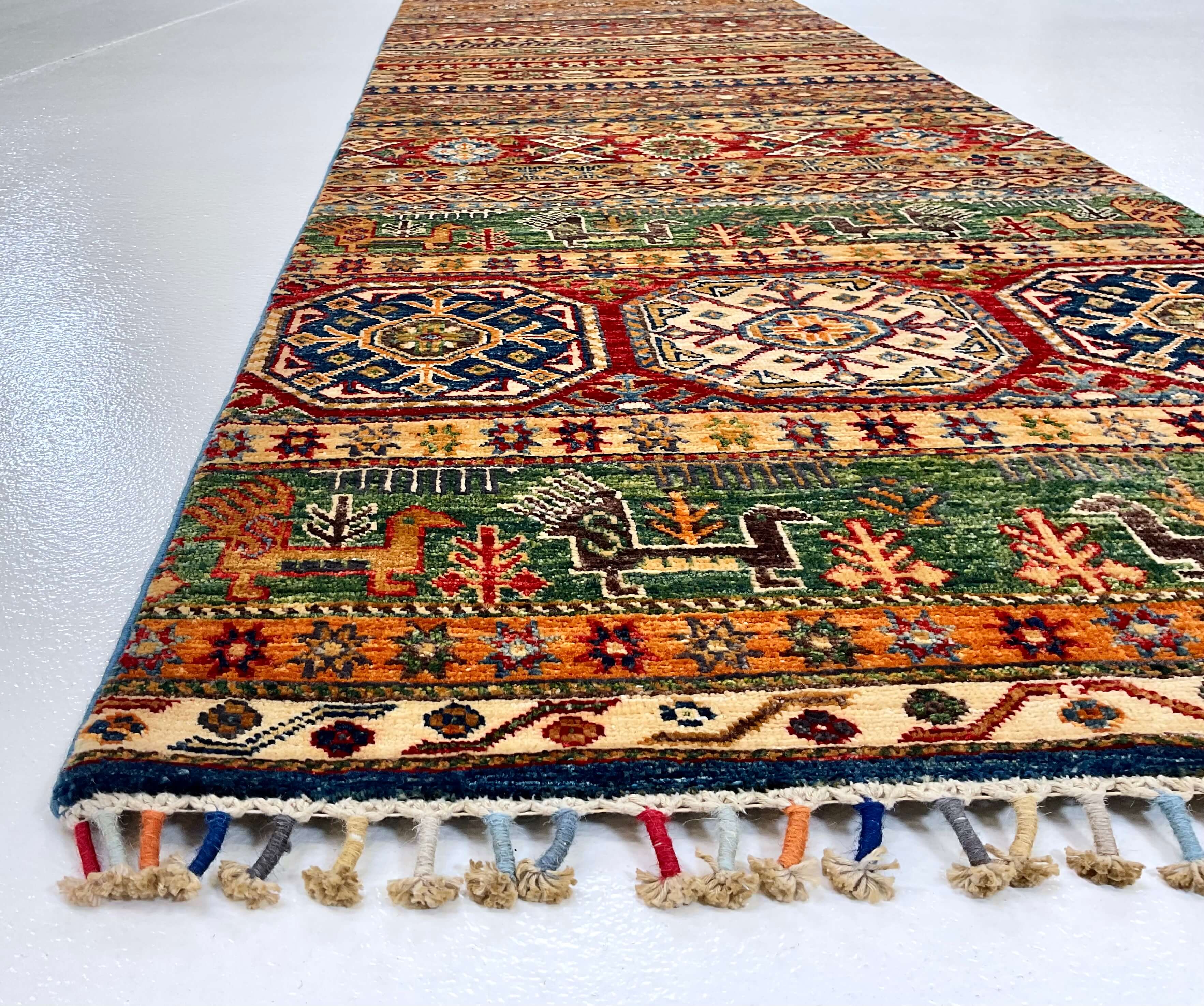 Khurjeen 2'08"x14'10" multicolor - Image 3