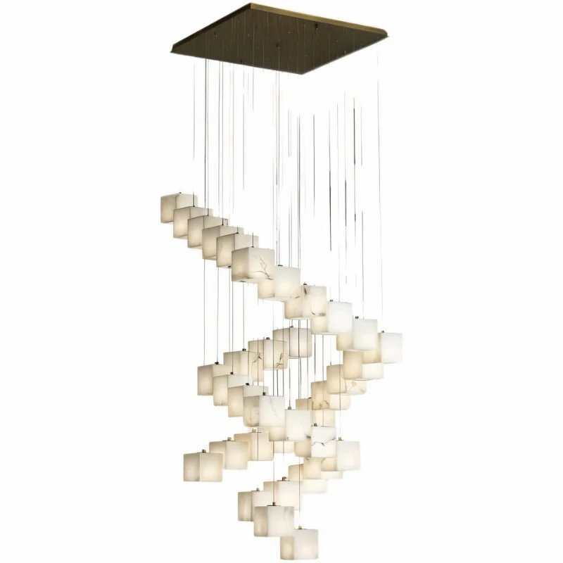 Kybos Alabaster Chandelier - Image 11