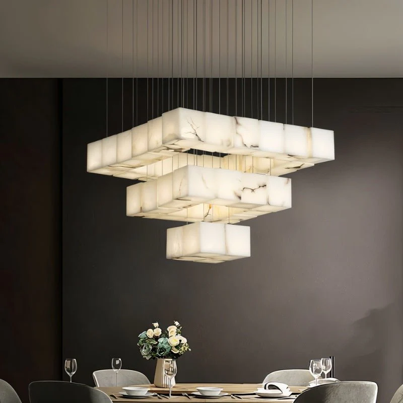 Kybos Alabaster Chandelier - Image 3