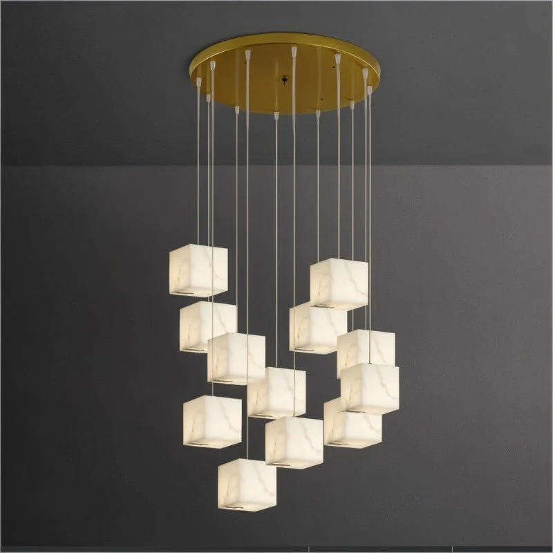 Kybos Alabaster Chandelier - Image 7