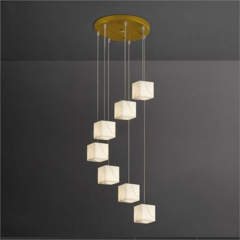 Kybos Alabaster Chandelier - Image 9