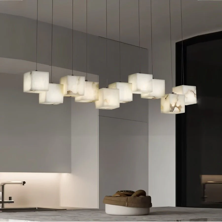Kyvikos Alabaster Pendant Light - Image 6