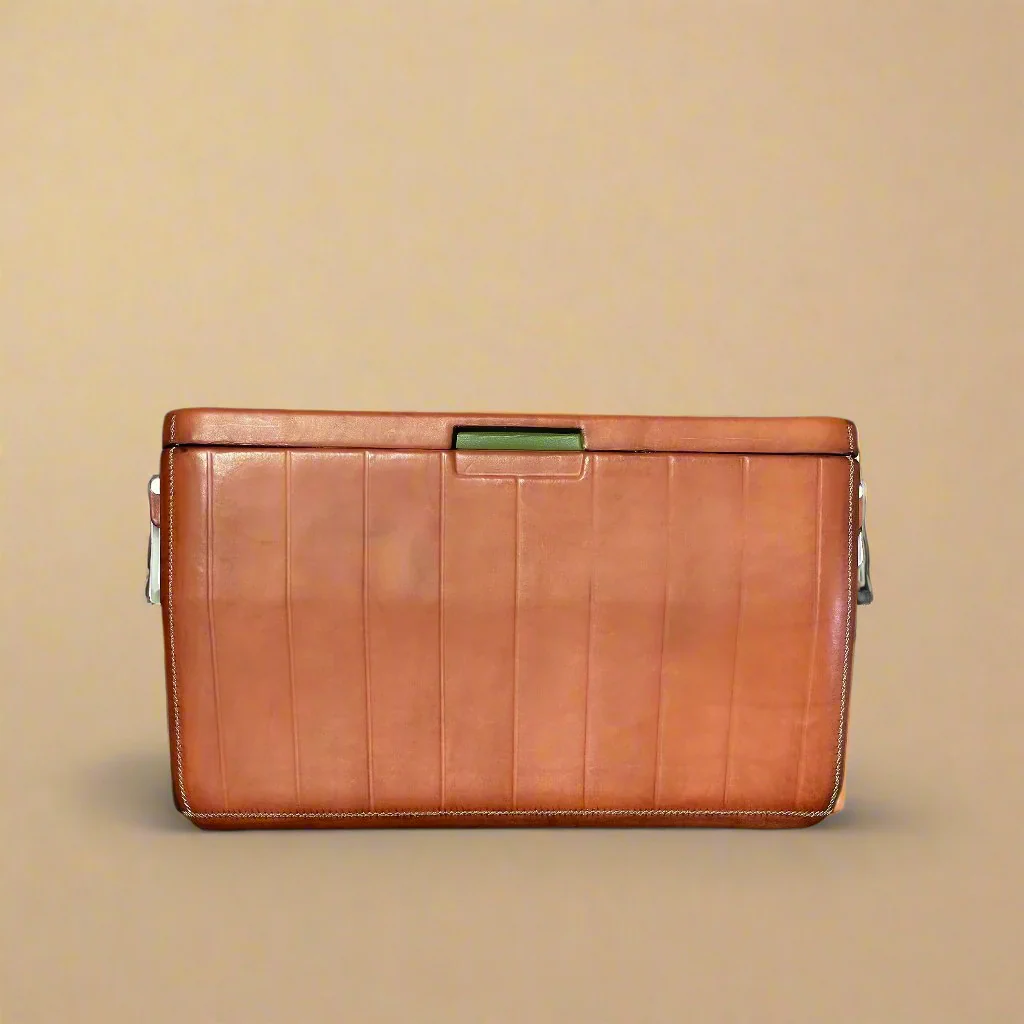 La Familia | XL Leather Cooler with Handles (46L) - Image 8