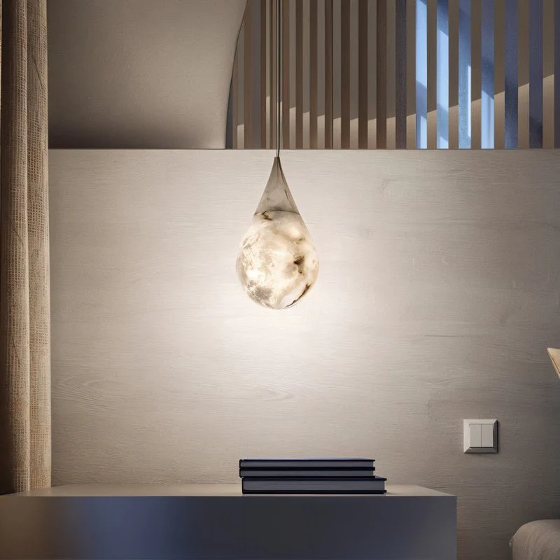 Lacrima Alabaster Pendant Light - Image 10