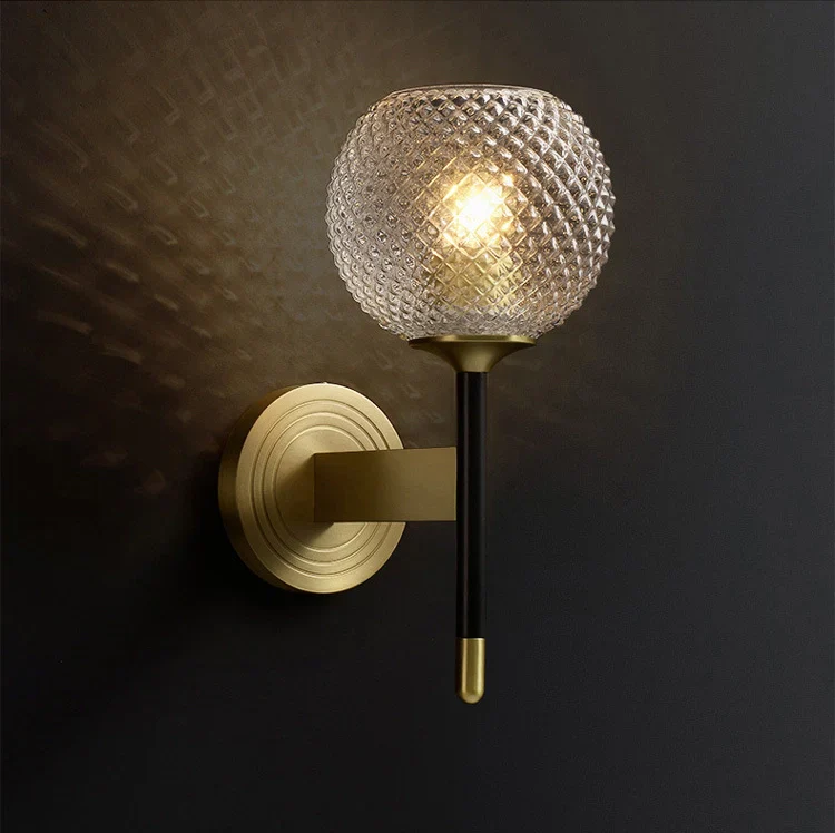 Lattice Glass Wall Sconce - Image 20