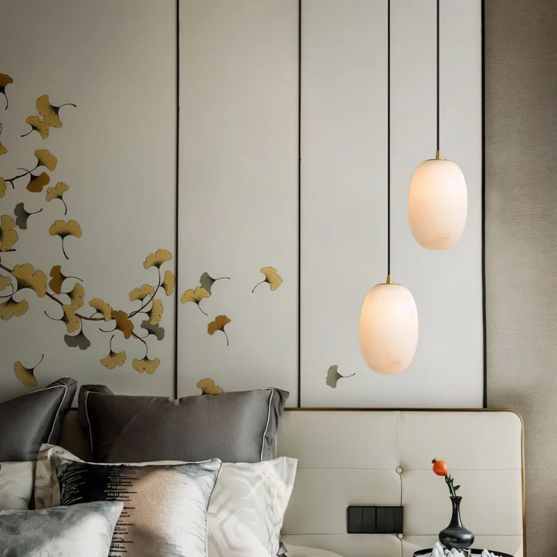 Lithos Alabaster Pendant Light - Image 4