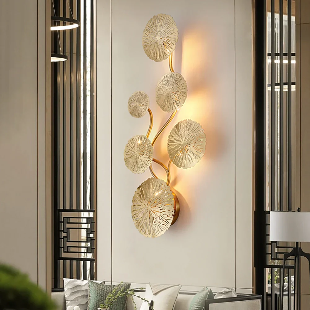 Lotus Leaf Wall Sconce - Image 2
