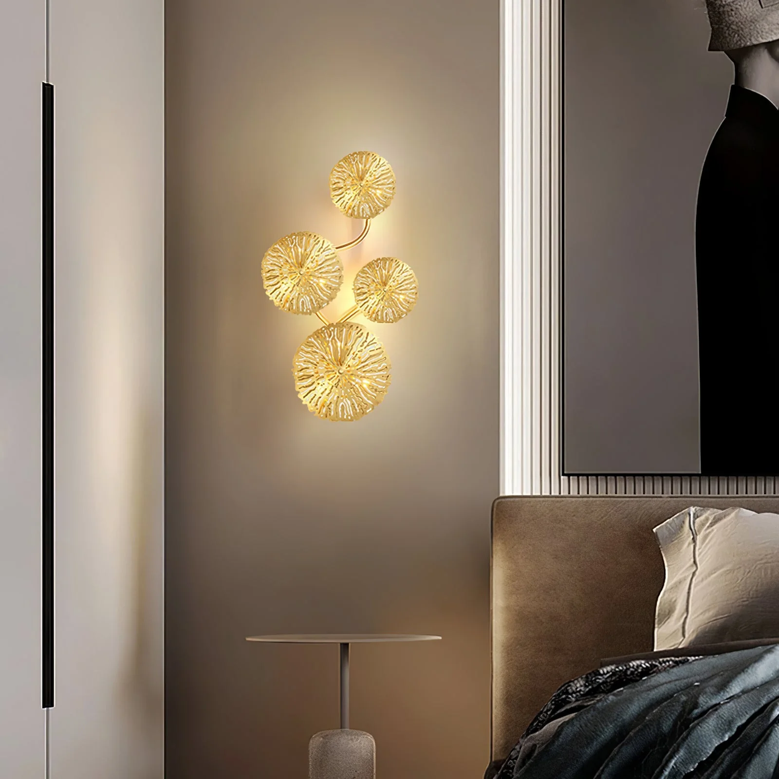 Lotus Leaf Wall Sconce - Image 5