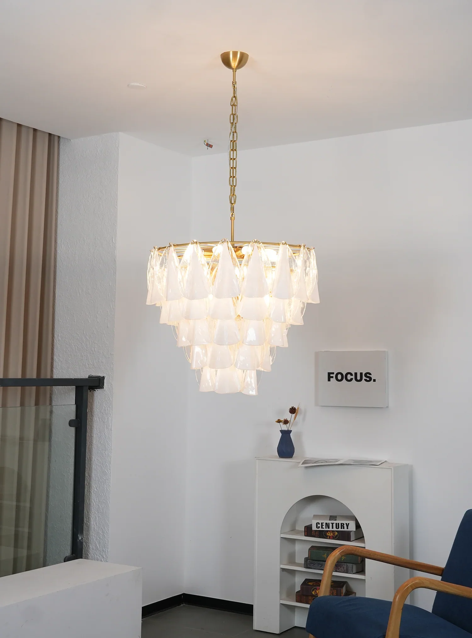 Lunara Murano Glass Chandelier - Image 10
