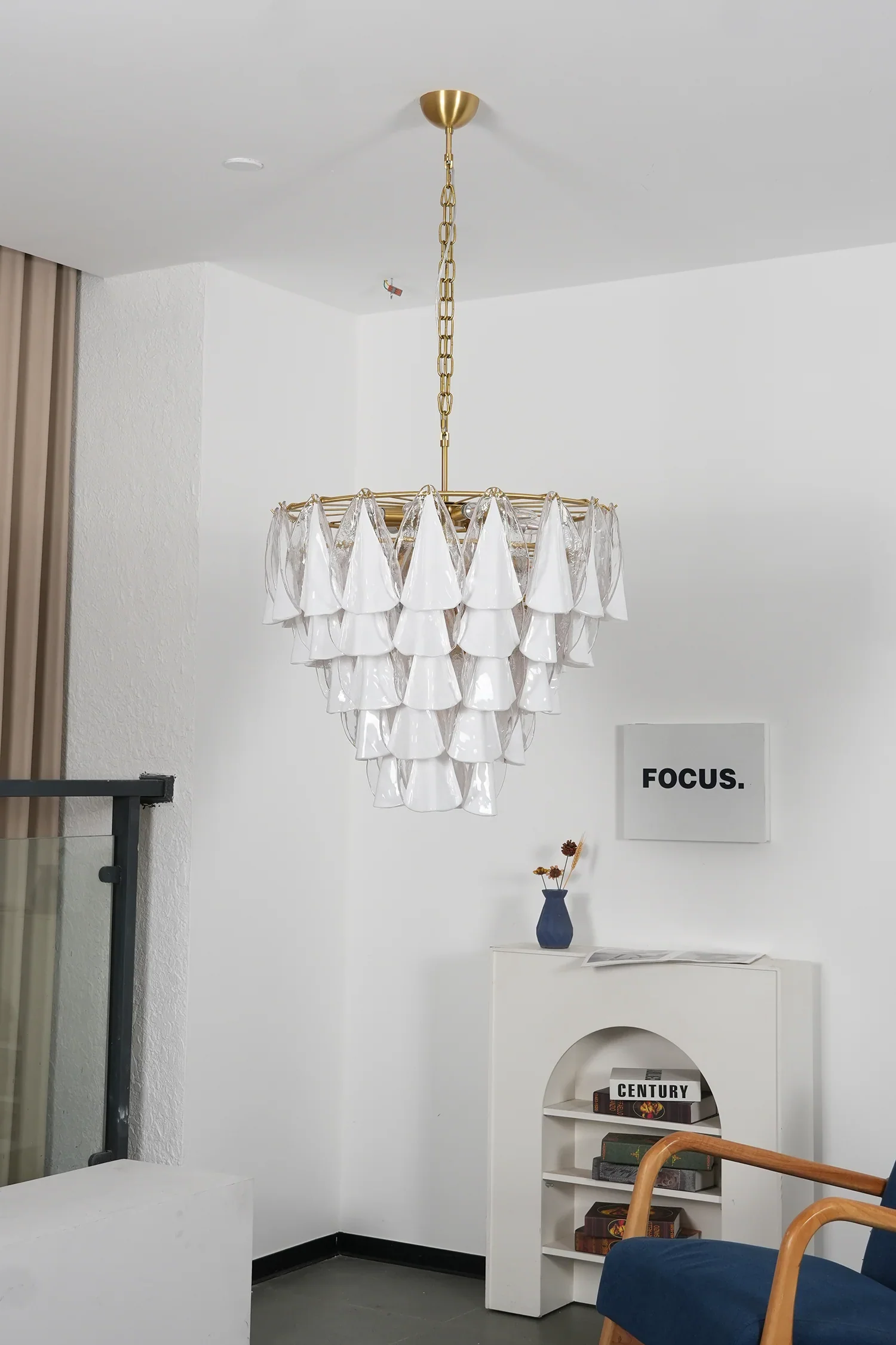 Lunara Murano Glass Chandelier - Image 11