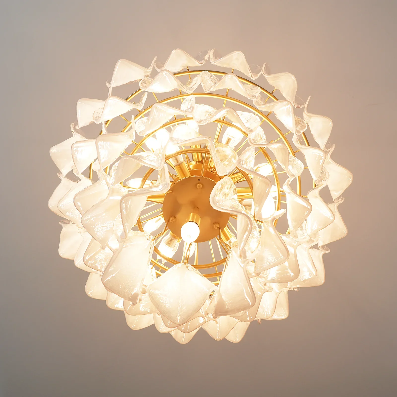 Lunara Murano Glass Chandelier - Image 14